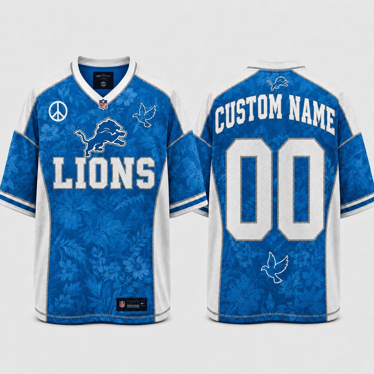 DL x NFL Premium Mesh Jersey Personalized Gift For Fan