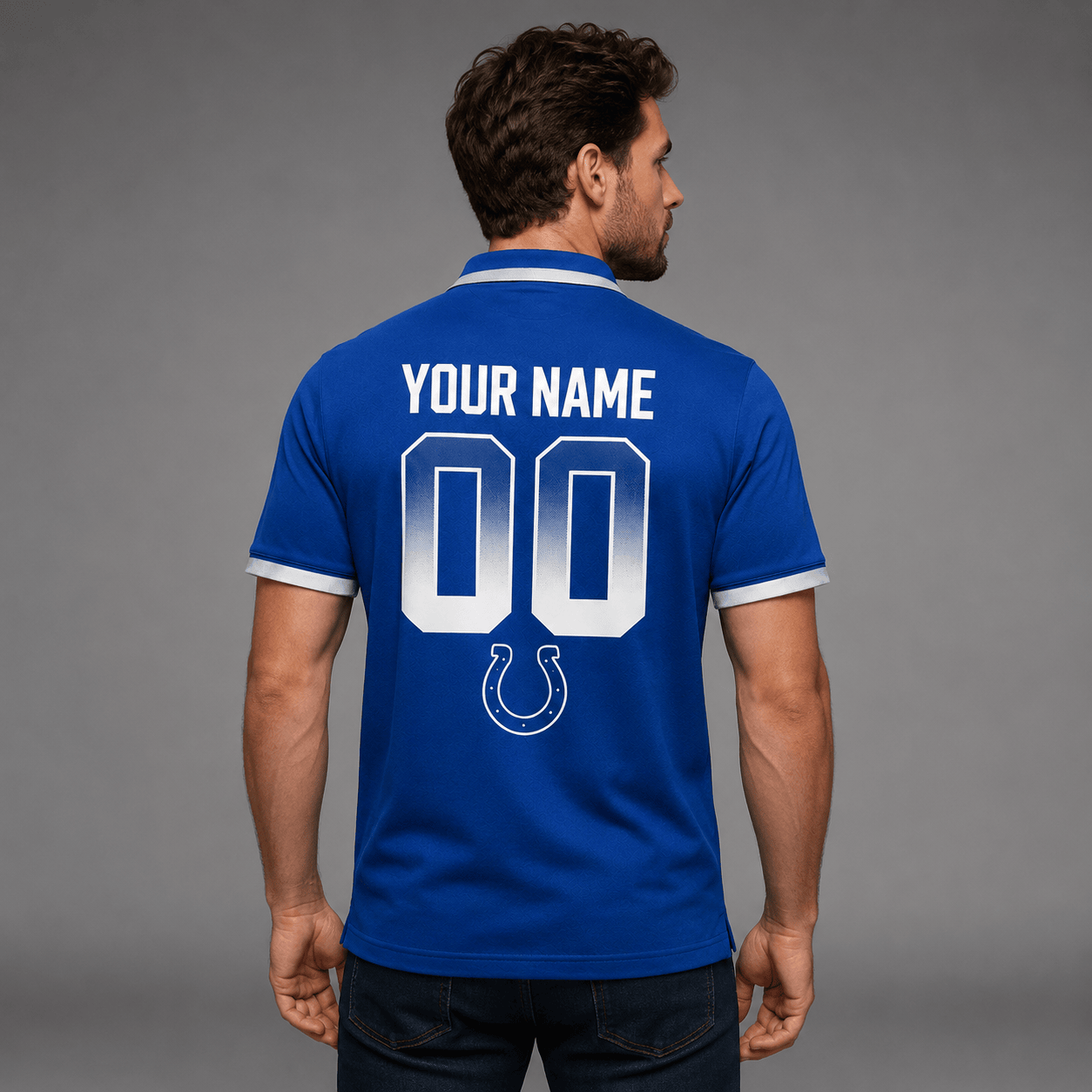 IC Premium NFL Personalized Match Day Polo Shirt