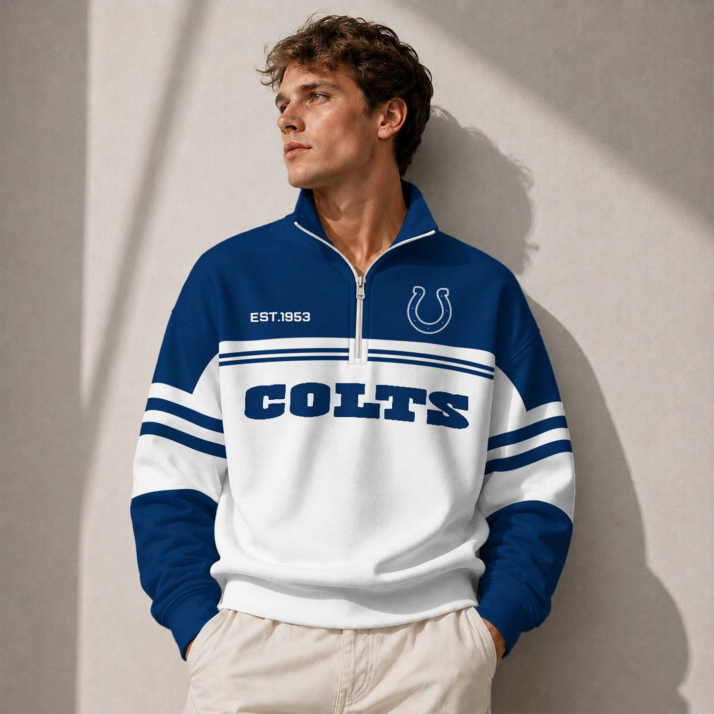 IND x NFL Half-Zip Sweatshirt