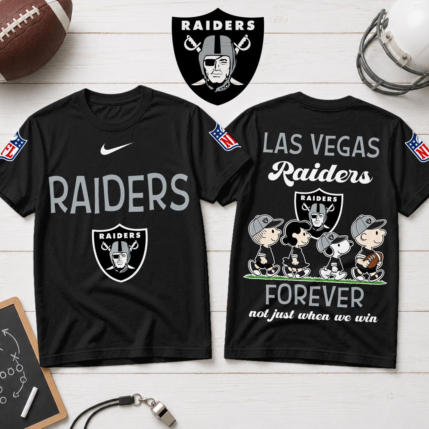 LV x NFL Forever – Peanuts Football Fan 3D Shirt 2007