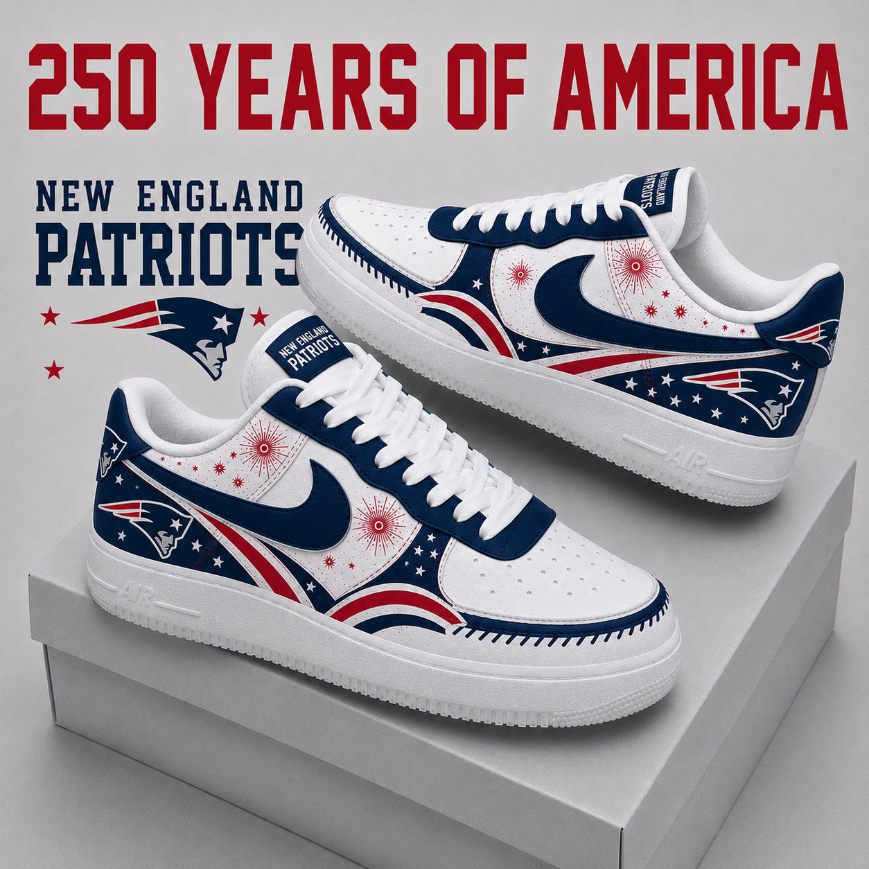NEP x NFL Premium AF1 Sneaker Gift For Fan