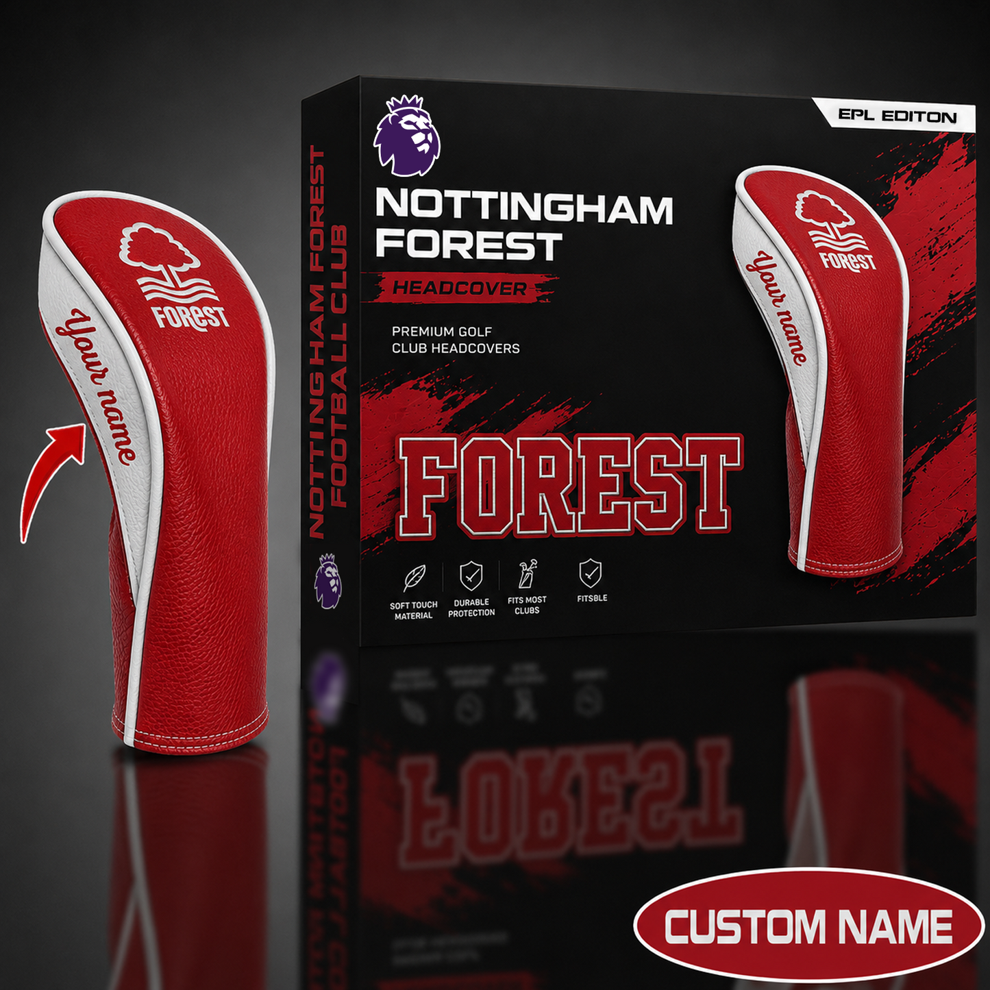 NFO x EPL WinCraft Golf Club Fairway Headcover