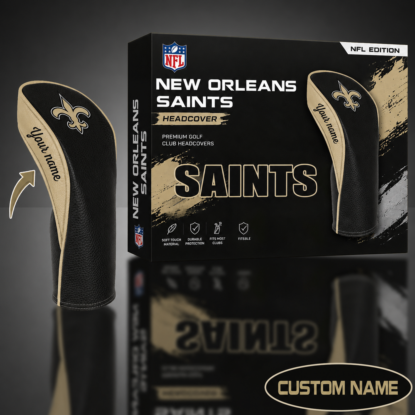 NO x NFL WinCraft Golf Club Fairway Headcover
