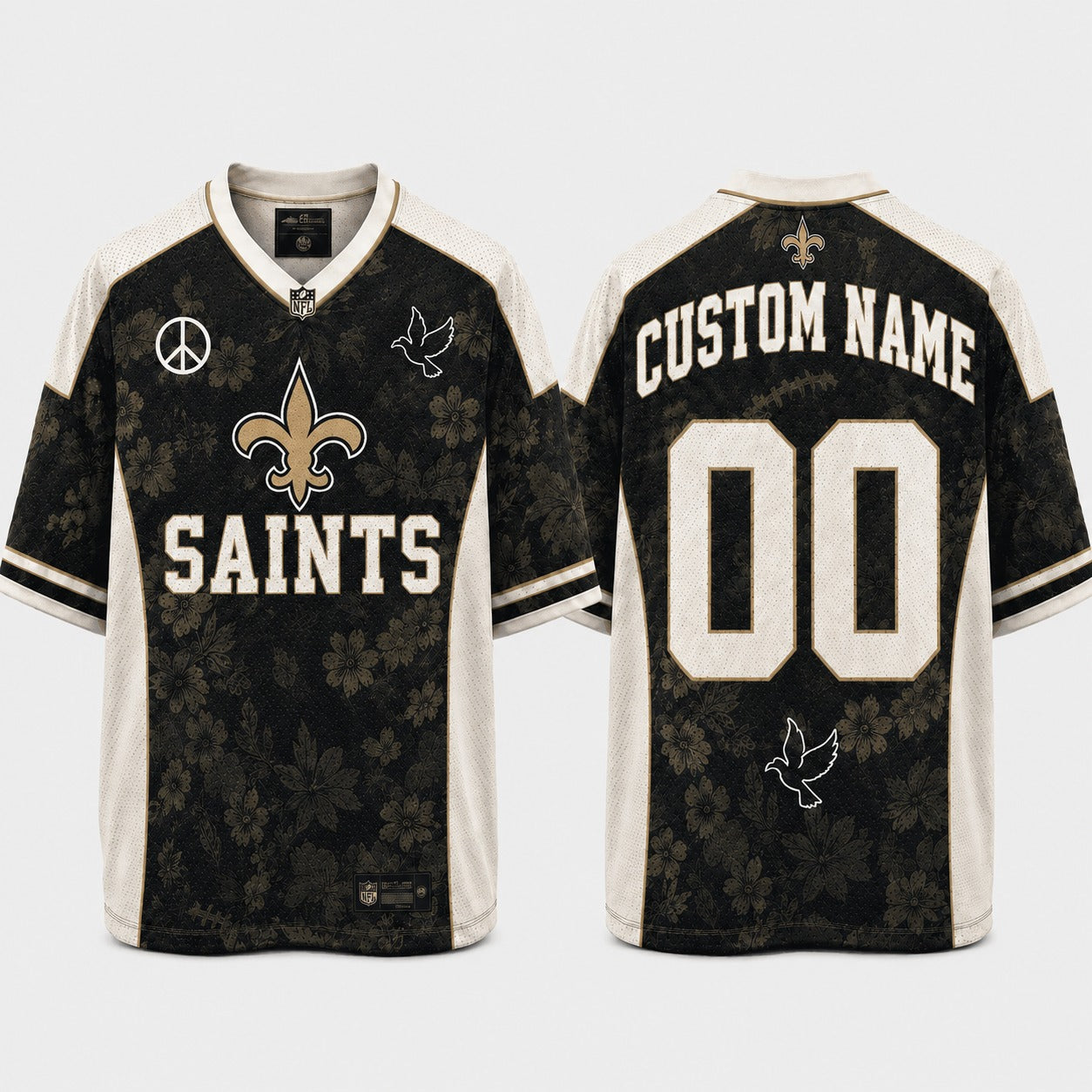 NOS x NFL Premium Mesh Jersey Personalized Gift For Fan