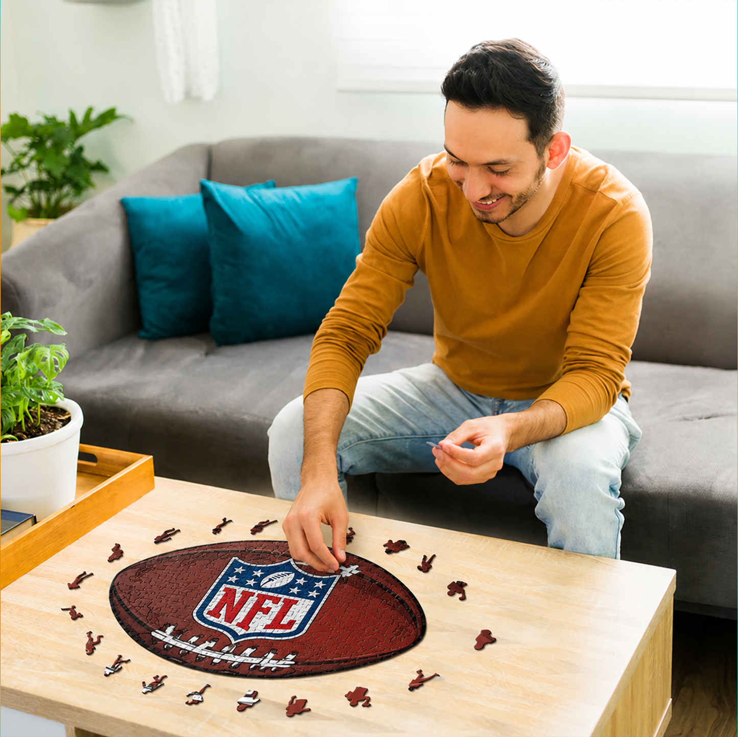 PREMIUM NFL X MD 3D Platinum Wooden Puzzle Gift For Fan Limited Editions NDT VHM 030626