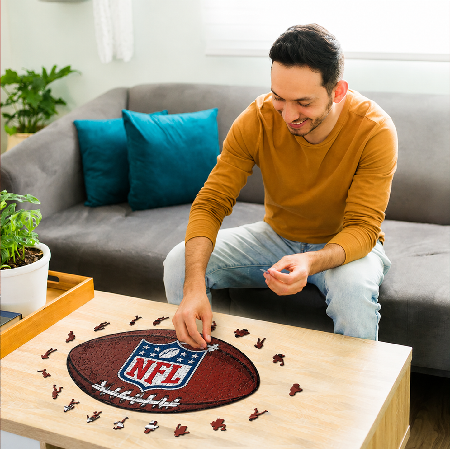 PREMIUM NFL X WC 3D Platinum Wooden Puzzle Gift For Fan Limited Editions NDT VHM 030626