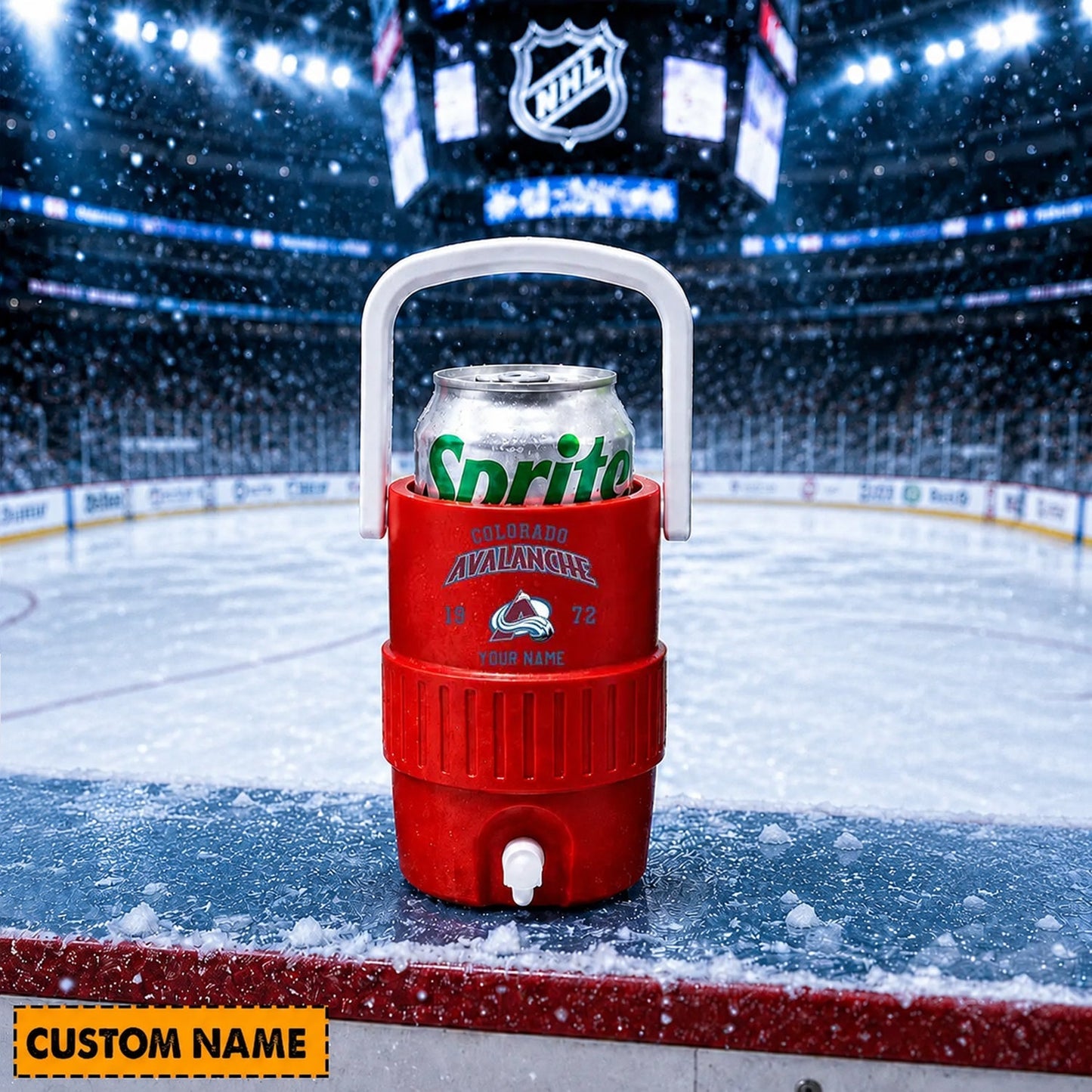 PREMIUM NHL X CA Retro Mini Cooler Can Holder Custom Name Gifts For Fan NDT NHM 240526