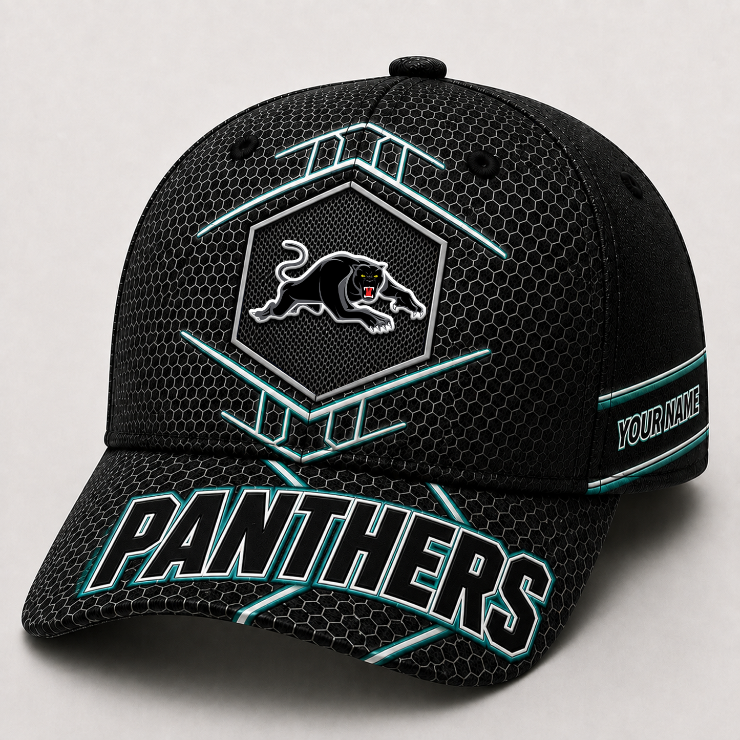 Premium NRL x PEN Honeycomb Custom Name Cap for Loyal Fans