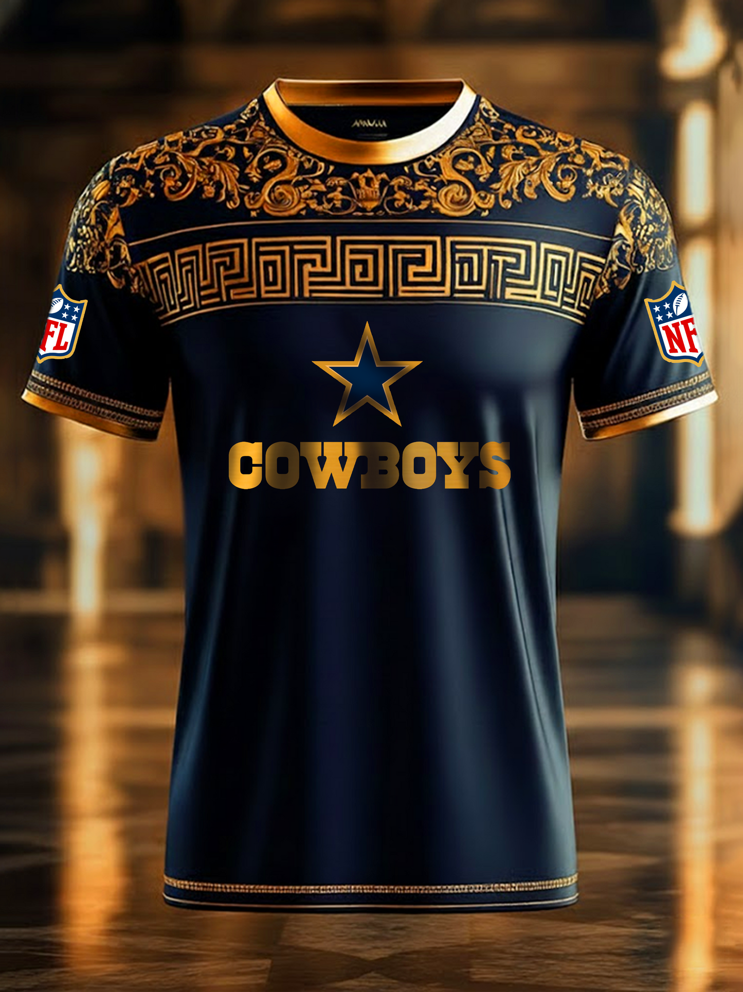Premium NFL X DAL Royals Casual T‹¨«???Shirt NDT VHM 020126