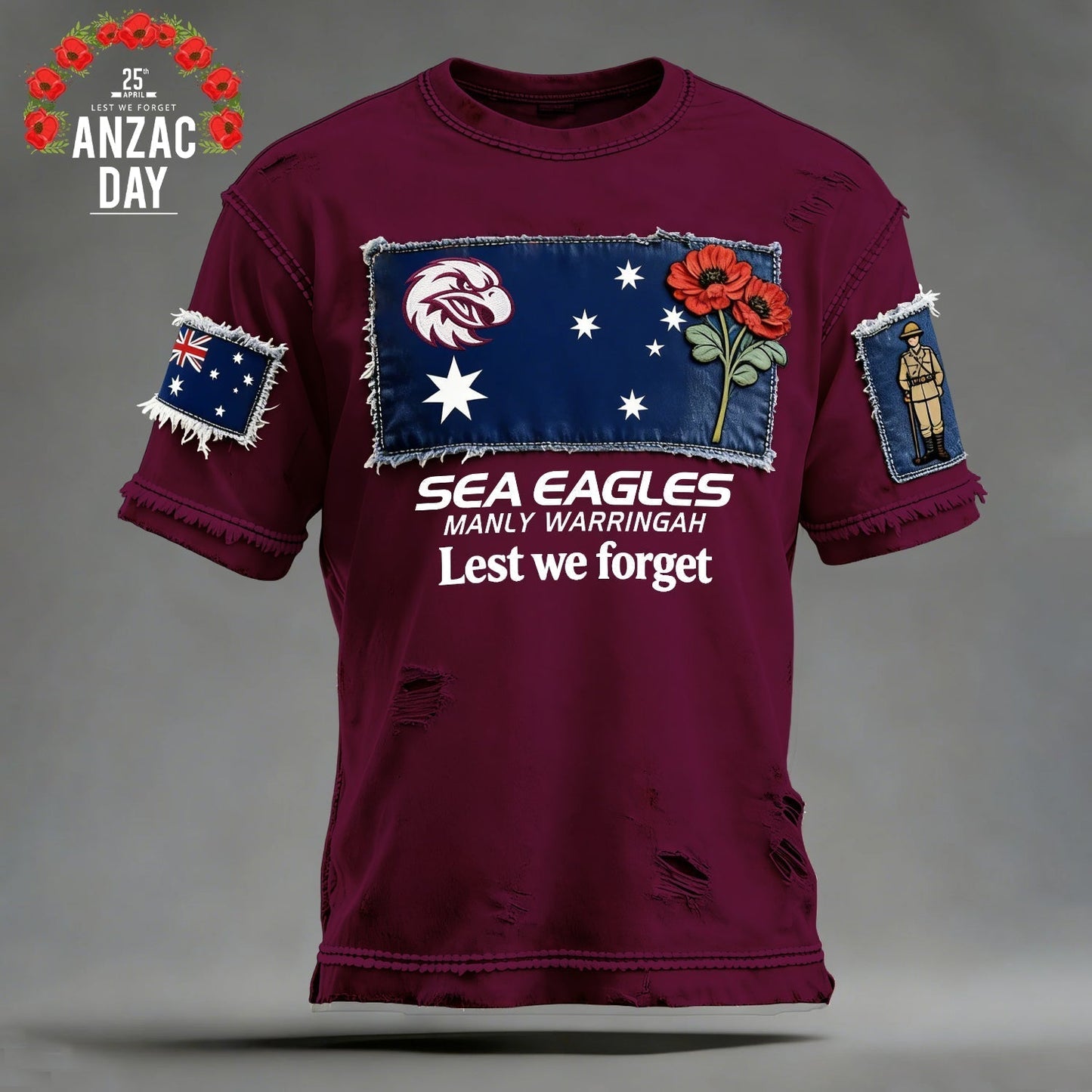 Premium NRL X MWSE Retro ANZAC Day Limited Editions NDT NHM 140326