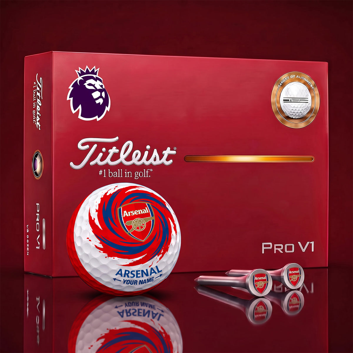 SIGNATURE EPL X ARS DELUXE PERSONALIZED GOLF BALL LIMITED EDITION V03