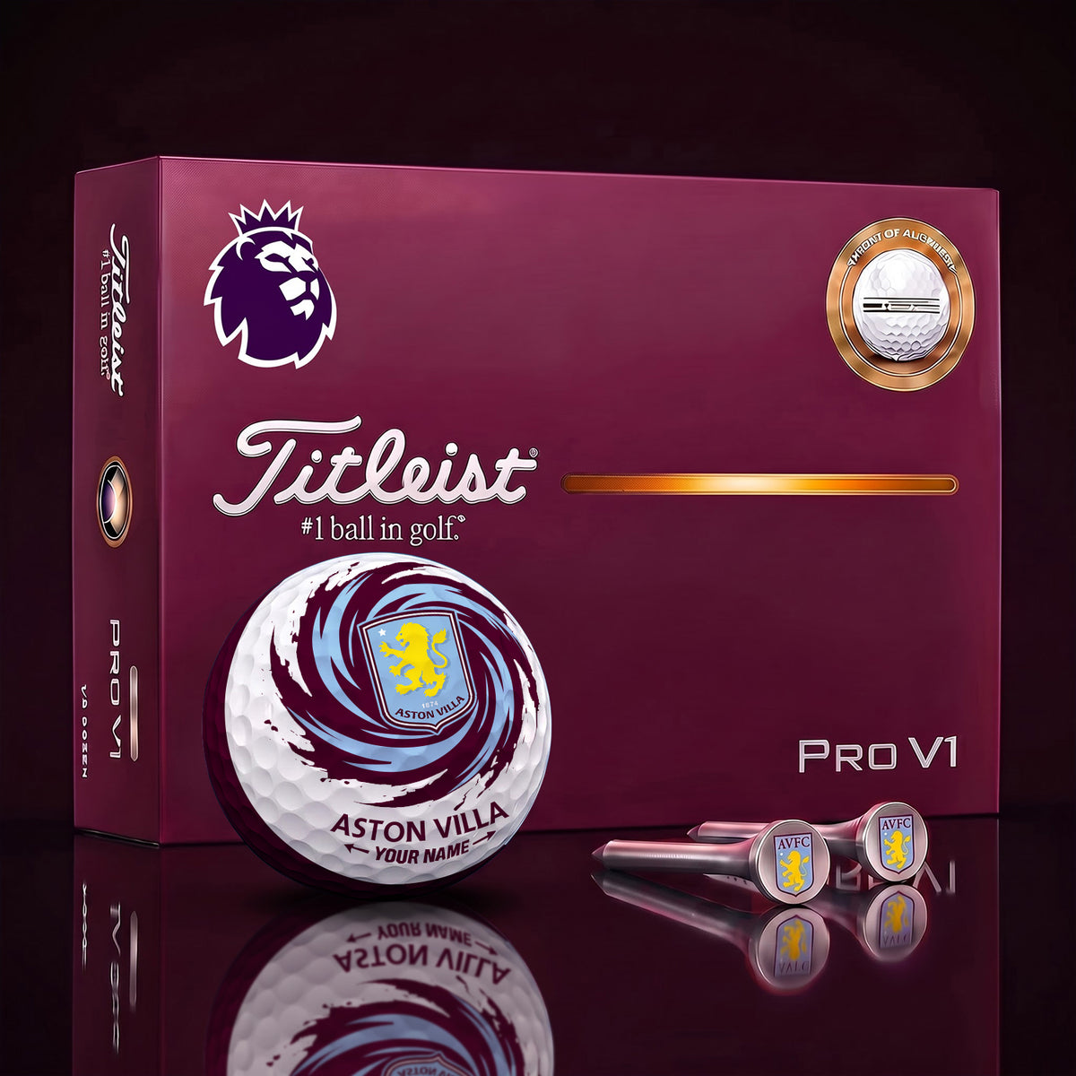 SIGNATURE EPL X AST DELUXE PERSONALIZED GOLF BALL LIMITED EDITION V03