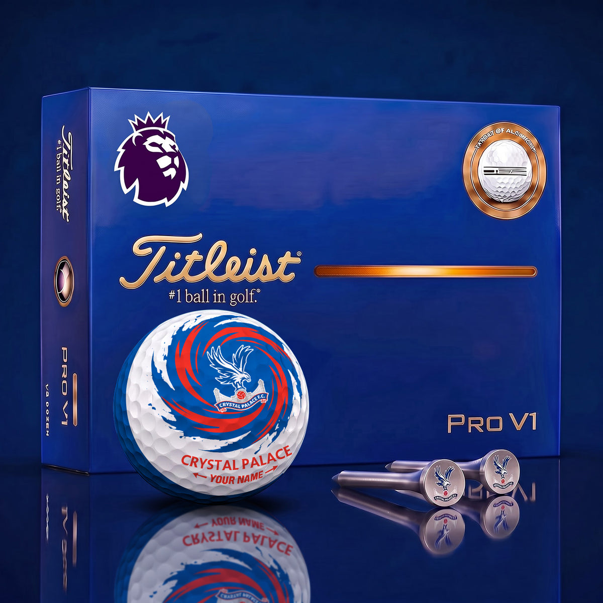 SIGNATURE EPL X CRY DELUXE PERSONALIZED GOLF BALL LIMITED EDITION V03