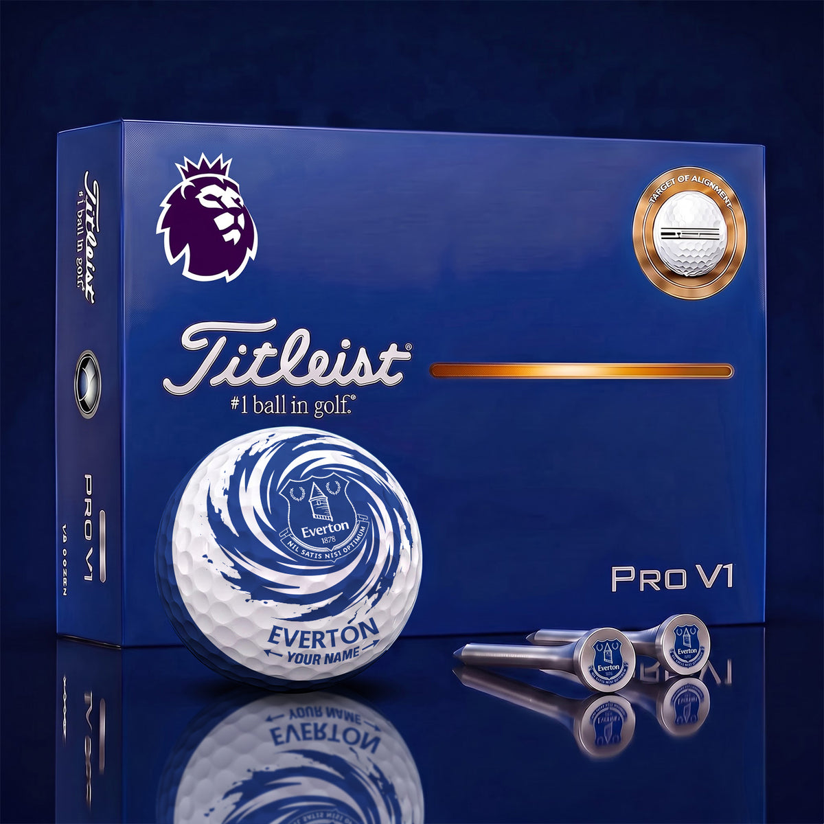 SIGNATURE EPL X EVE DELUXE PERSONALIZED GOLF BALL LIMITED EDITION V03