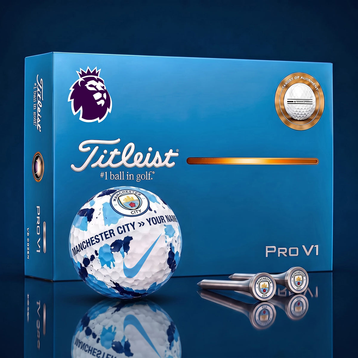 SIGNATURE EPL X MC DELUXE PERSONALIZED GOLF BALL LIMITED EDITION V4