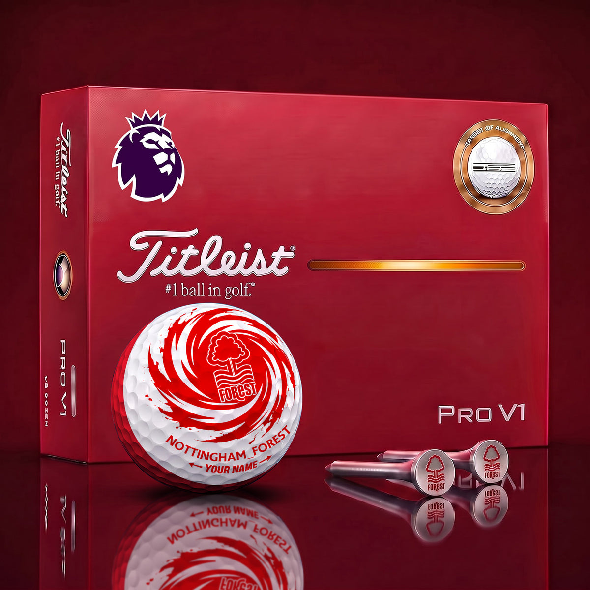 SIGNATURE EPL X NOT DELUXE PERSONALIZED GOLF BALL LIMITED EDITION V03