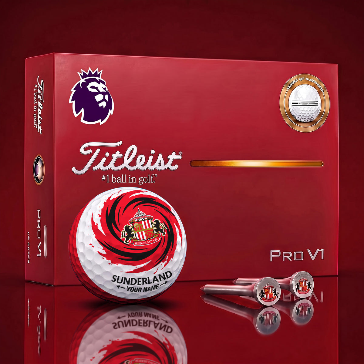 SIGNATURE EPL X SUN DELUXE PERSONALIZED GOLF BALL LIMITED EDITION V03