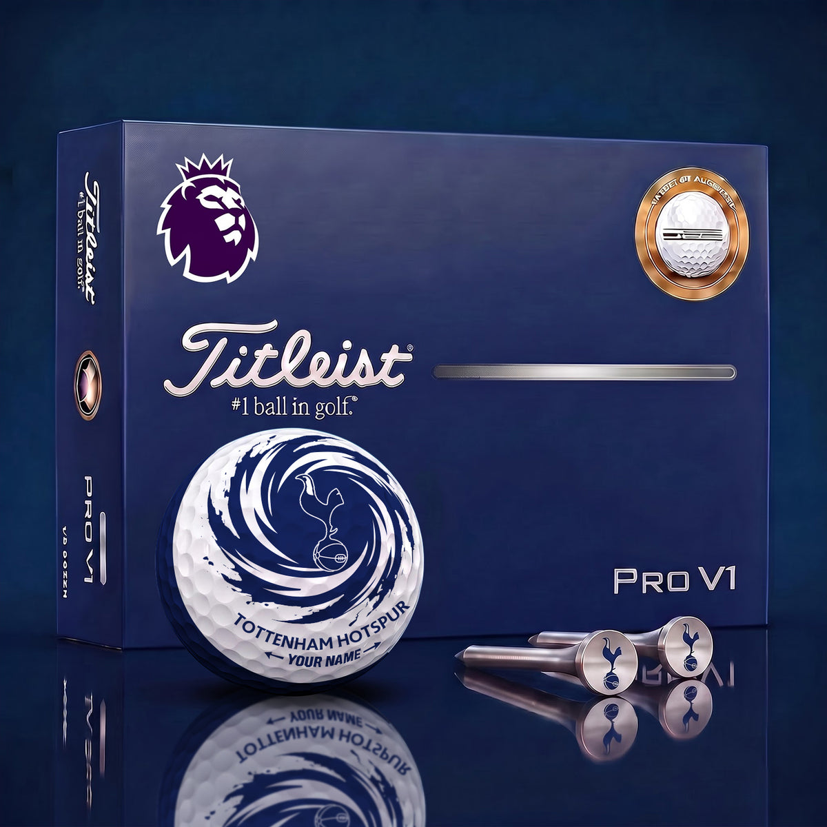 SIGNATURE EPL X TOT DELUXE PERSONALIZED GOLF BALL LIMITED EDITION V03