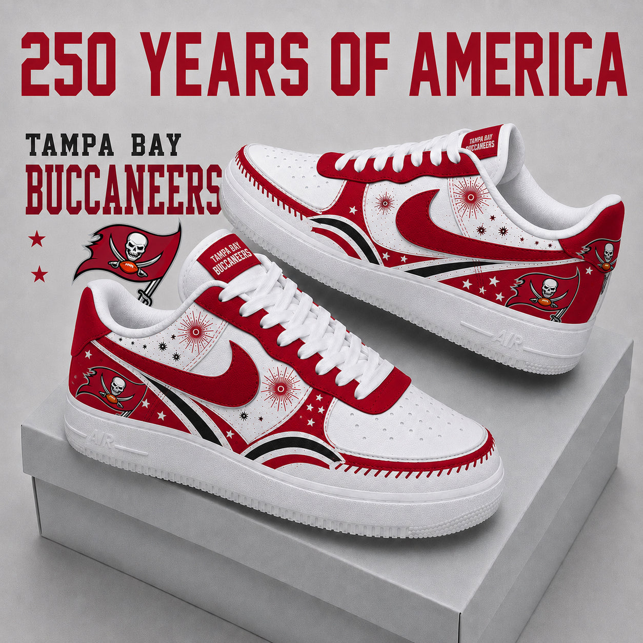 TBB x NFL Premium AF1 Sneaker Gift For Fan