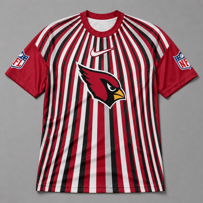 AC Premium NFL Men’s Athletic Vertical Stripe T-Shirt
