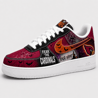 AC x Premium NFL Fear The Team Halloween AF1 Sneakers
