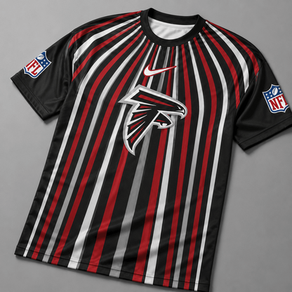 AF Premium NFL Men’s Athletic Vertical Stripe T-Shirt