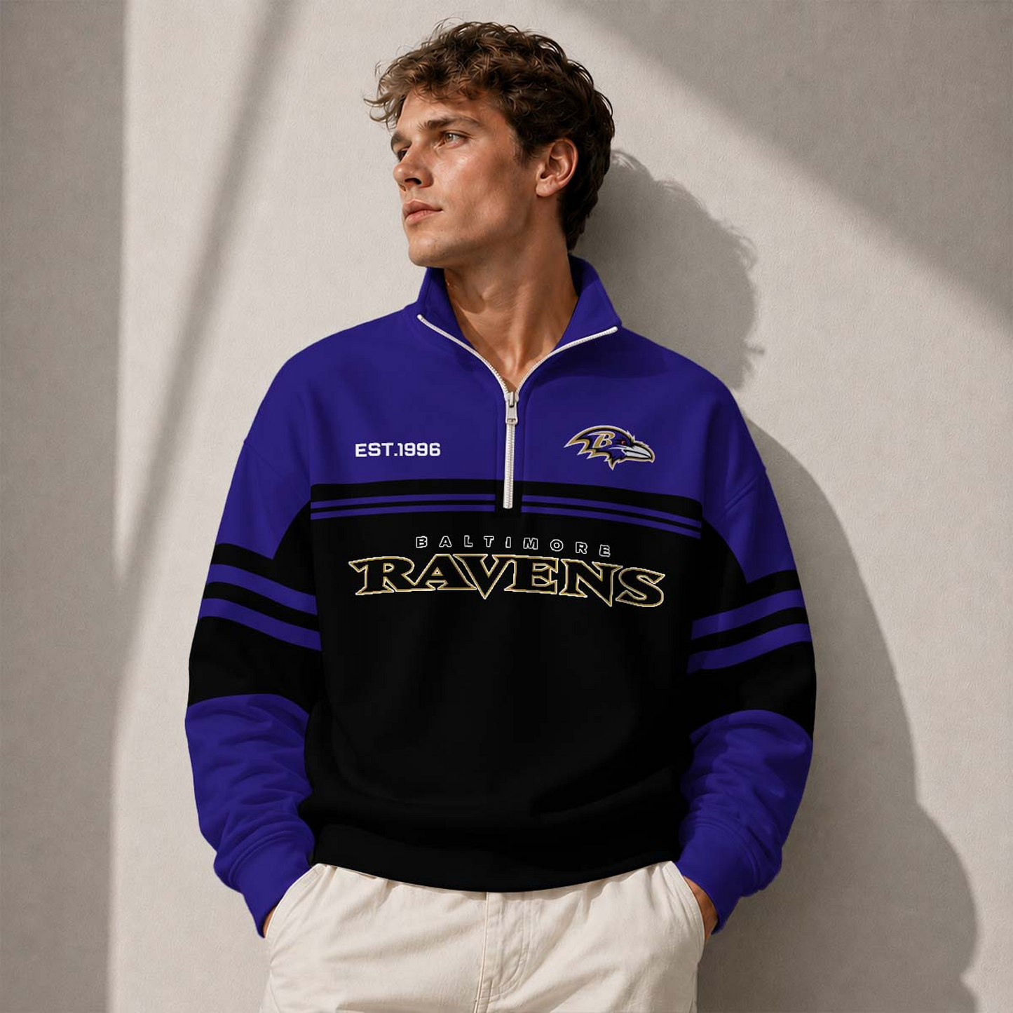 BAL x NFL Half-Zip Sweatshirt