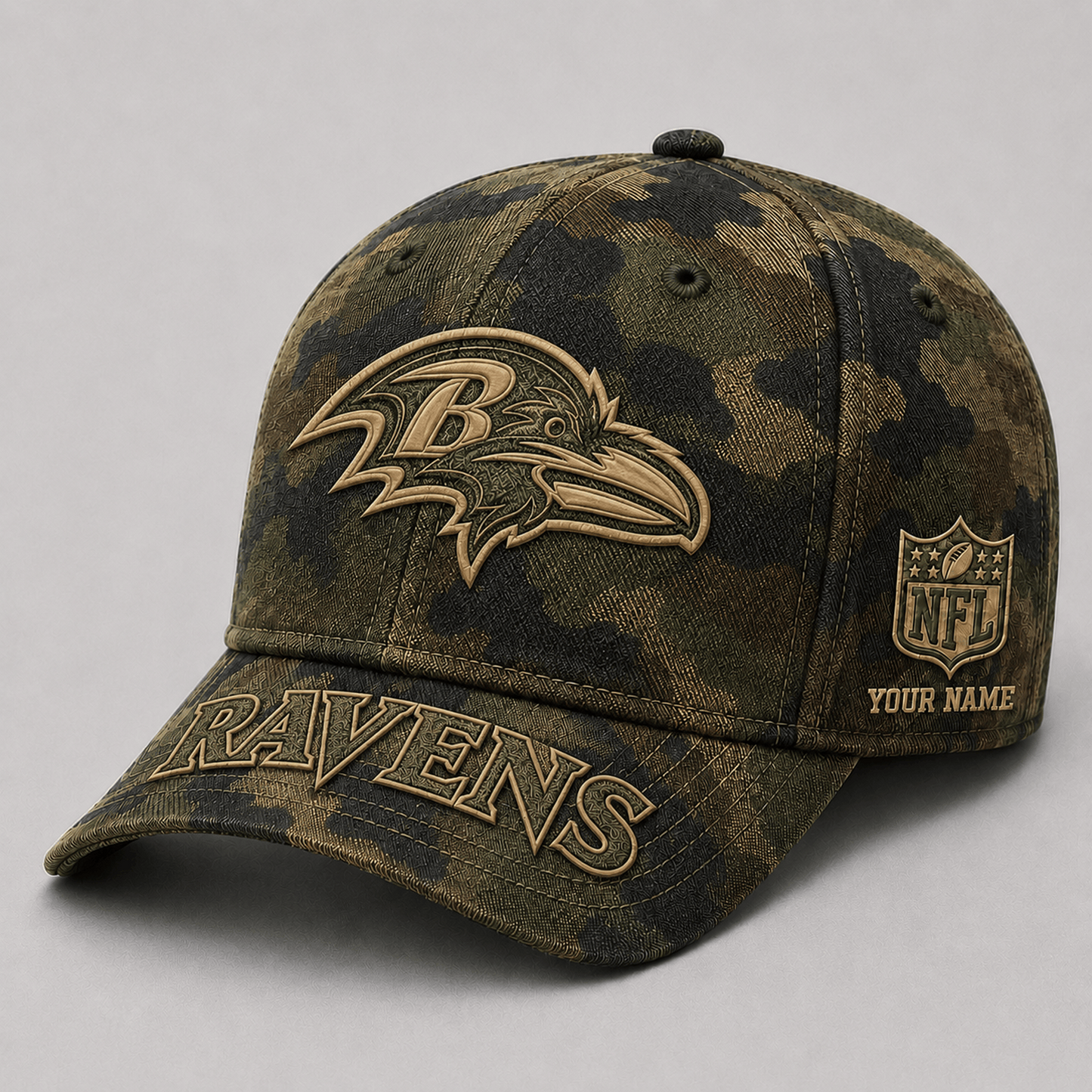 BAL x NFL Military Camo Classic Cap