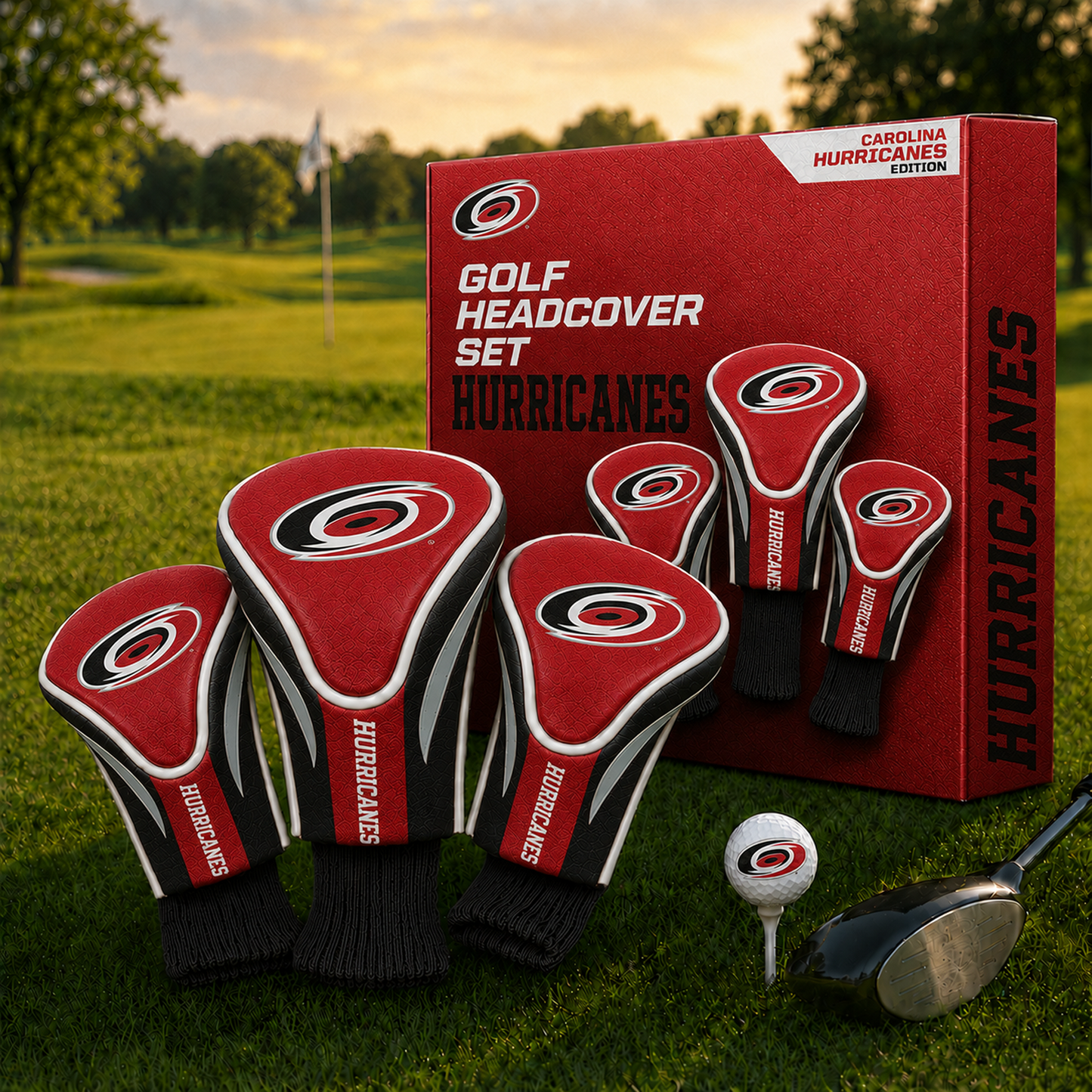 CAR Team Golf NHL 3-Pack Contour Sock Headcovers