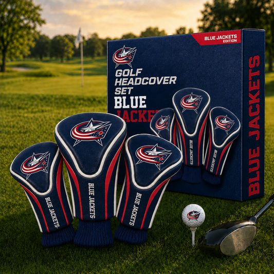 CBJ Team Golf NHL 3-Pack Contour Sock Headcovers