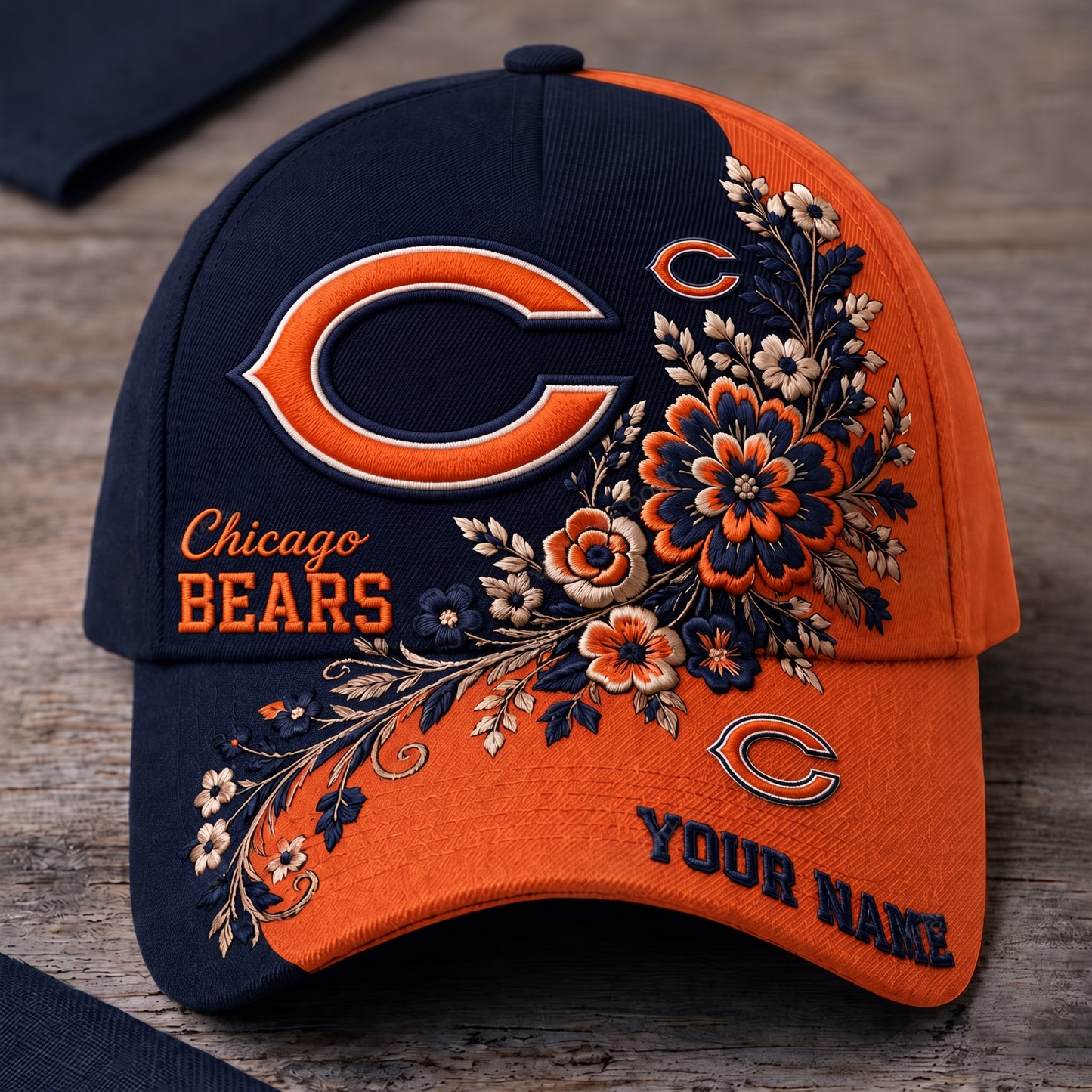 CHI x NFL Luxury Multicolor Classic Cap