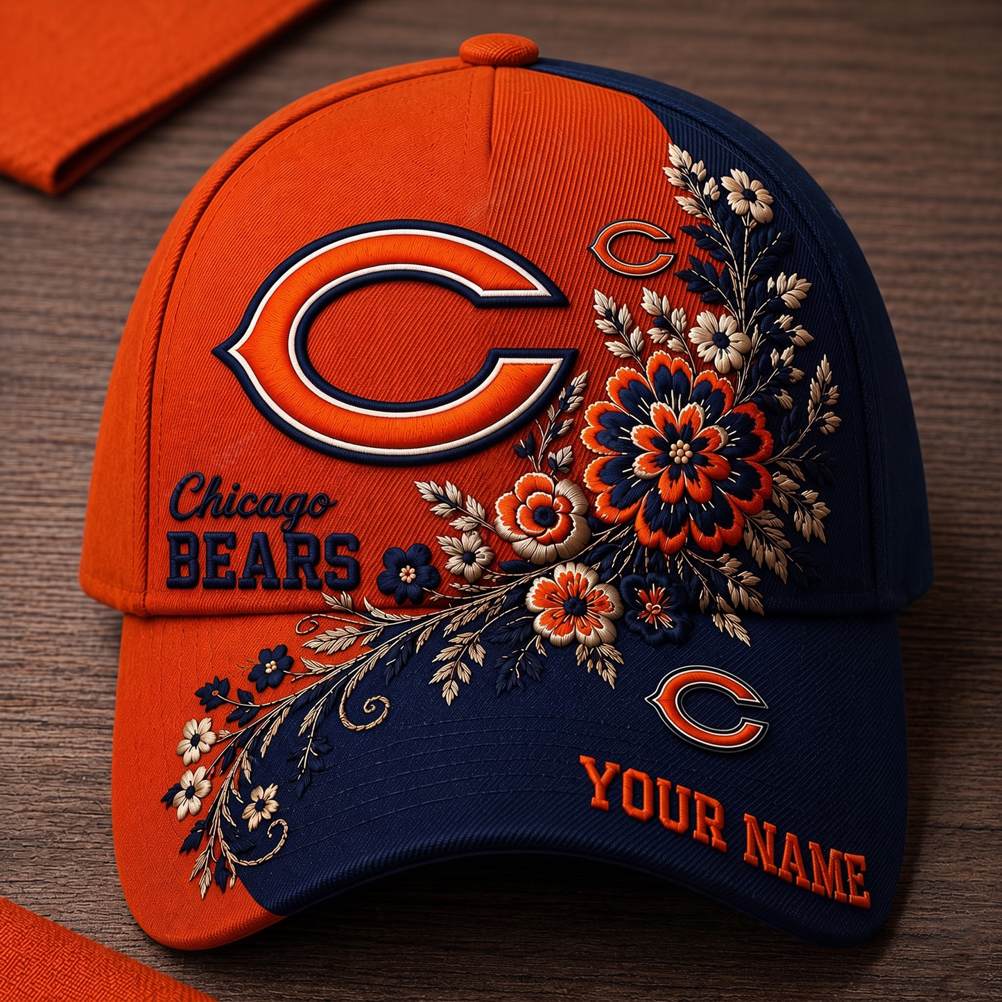 CHI x NFL Luxury Multicolor Classic Cap