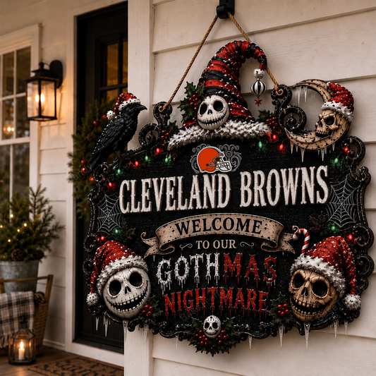 CLE x NFL Welcome To Our Gothmas Nightmare