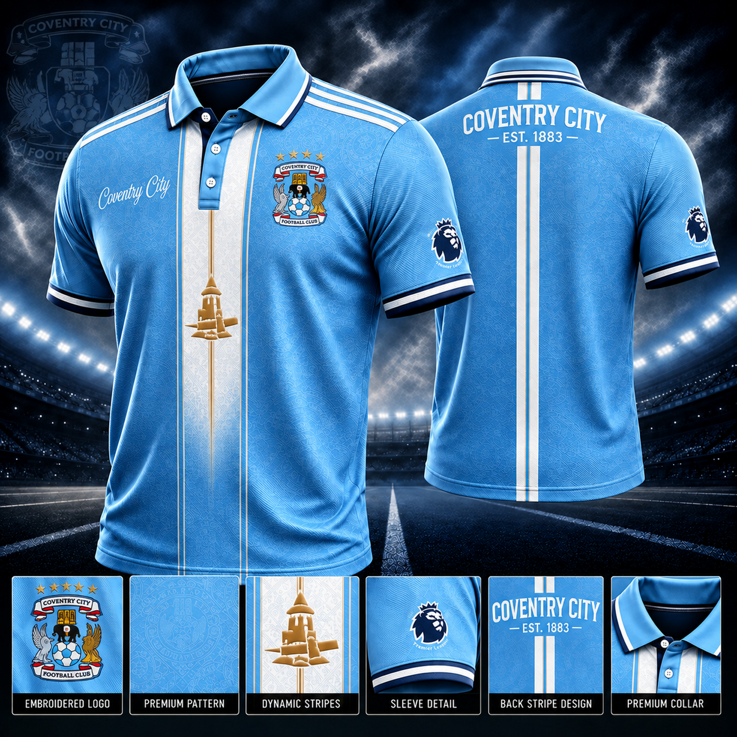 COV x EPL Polo Shirt Limited Edition