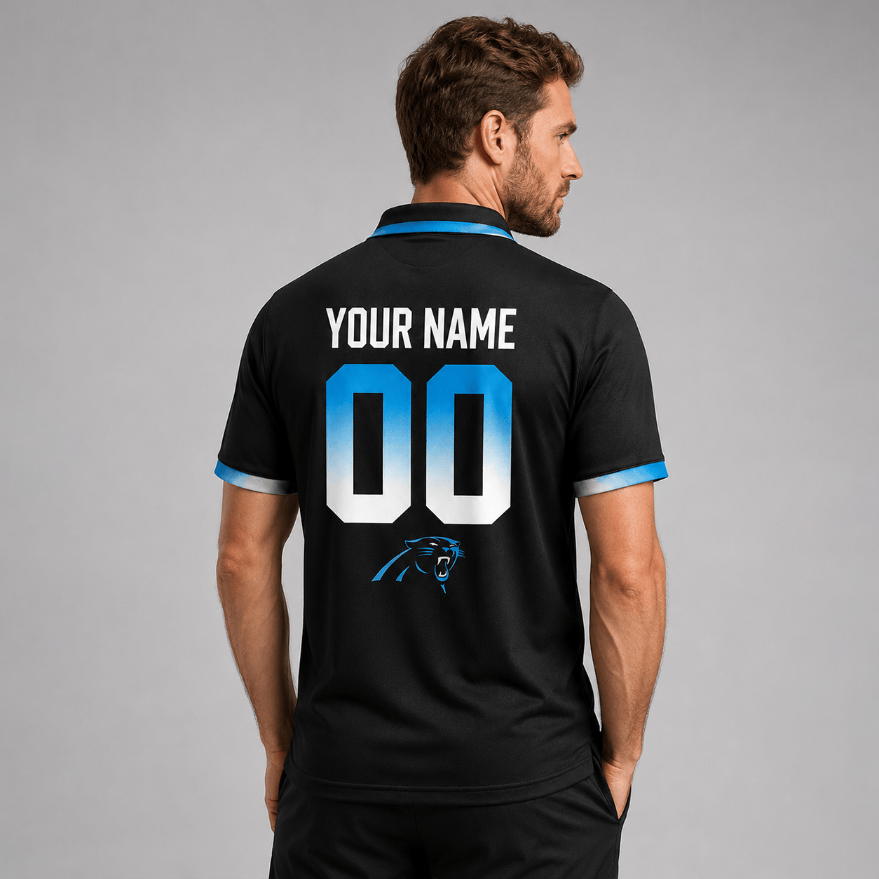 CP Premium NFL Personalized Match Day Polo Shirt