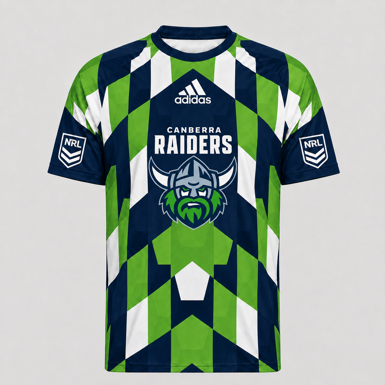 CR x NRL Premium Geometric Fan Performance T-Shirt