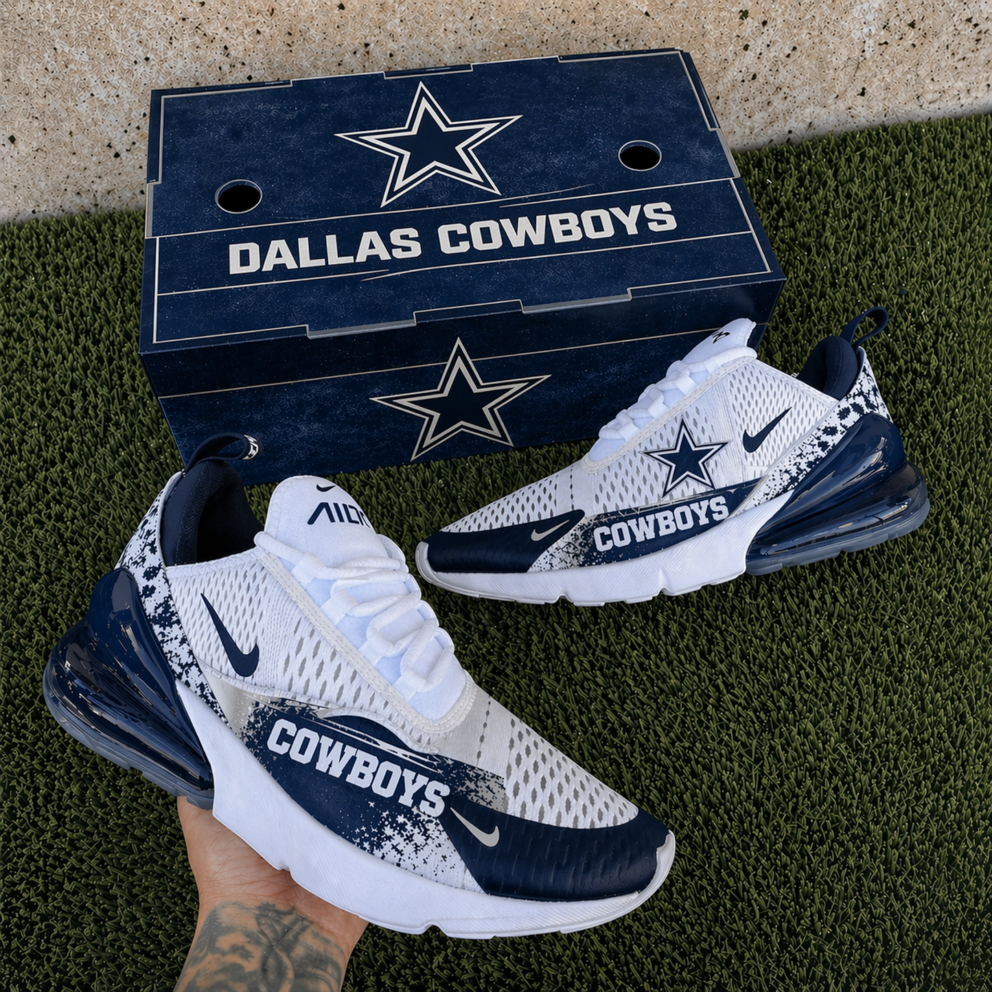 DAL x NFL Nike Air Max 270 Shoes