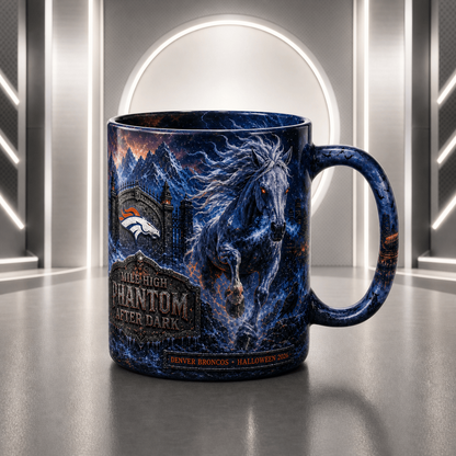DB Halloween Football Mug – The Frozen Cornfield Spooky Fan Gift DDT