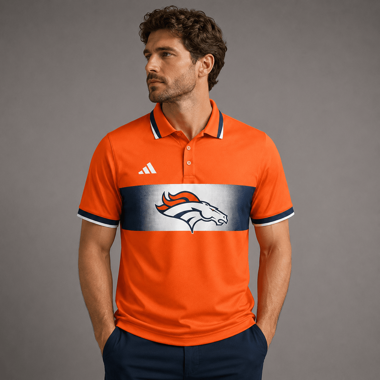 DB Premium NFL Personalized Match Day Polo Shirt