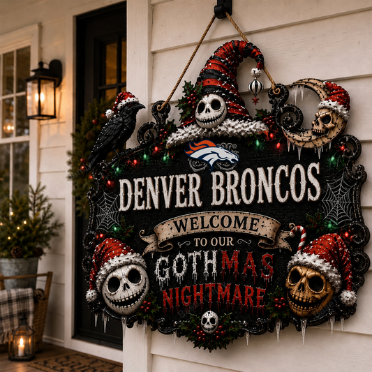 DEN x NFL Welcome To Our Gothmas Nightmare