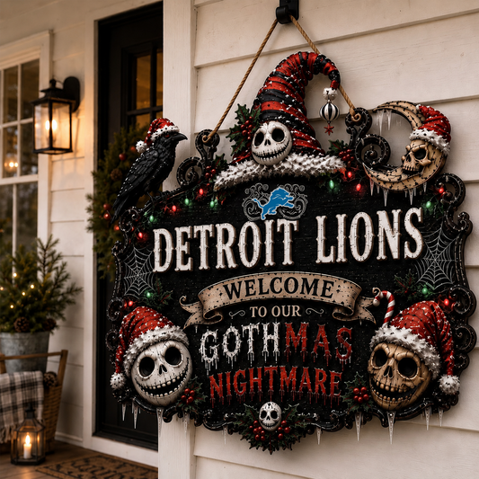 DET x NFL Welcome To Our Gothmas Nightmare