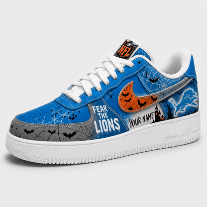 DL x Premium NFL Fear The Team Halloween AF1 Sneakers