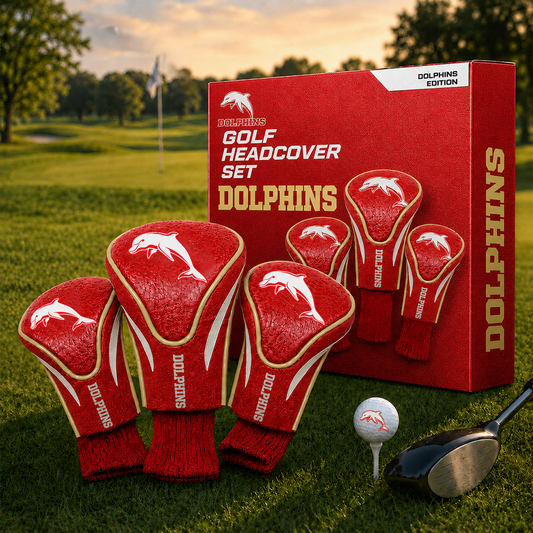 DOL Team Golf NRL 3-Pack Contour Sock Headcovers