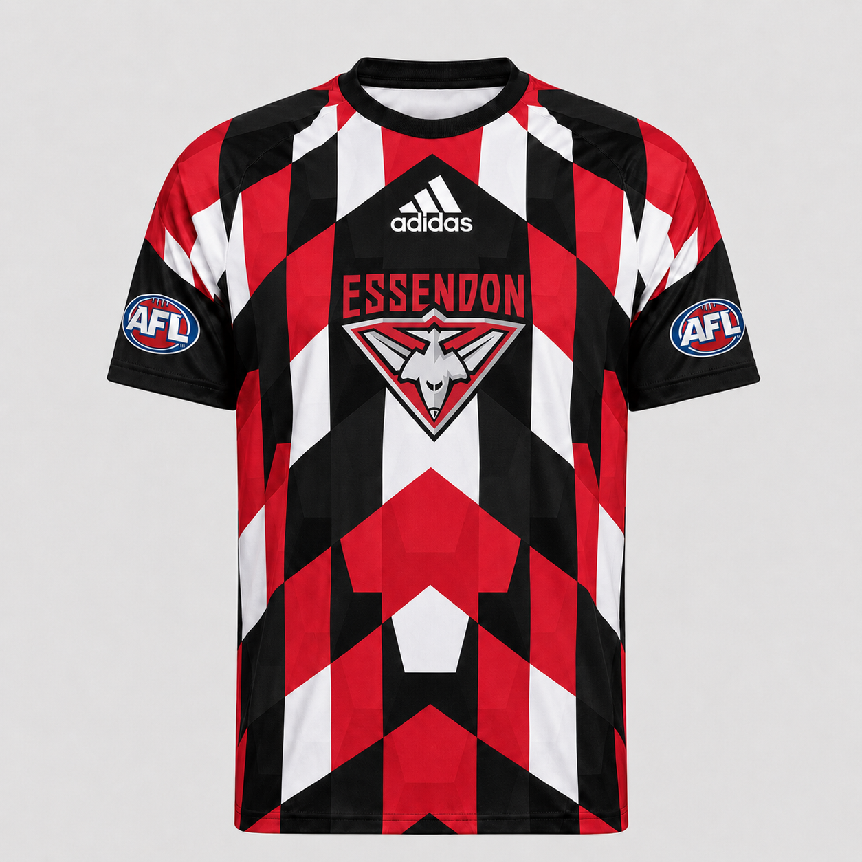 ESS x AFL Premium Geometric Fan Performance T-Shirt