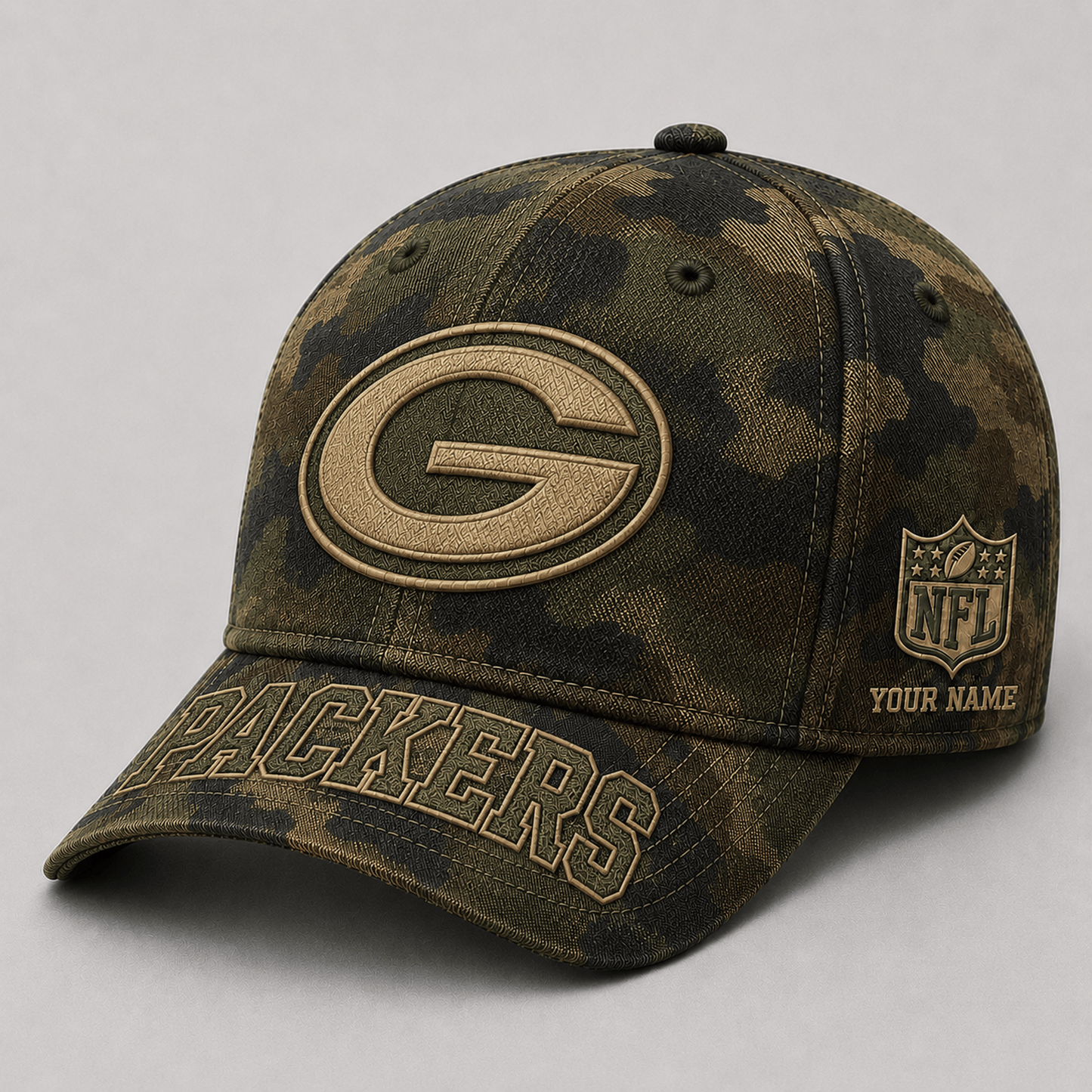 GB x NFL Military Camo Classic Cap