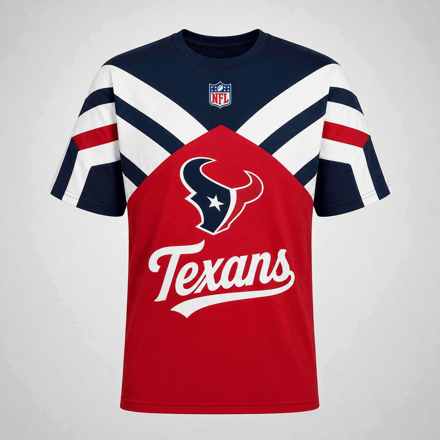 HOU x NFL Men's Casual Performance Tee T-Shirt