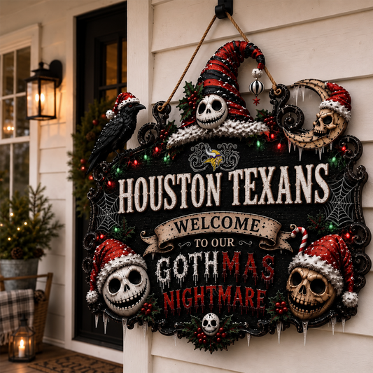 HOU x NFL Welcome To Our Gothmas Nightmare