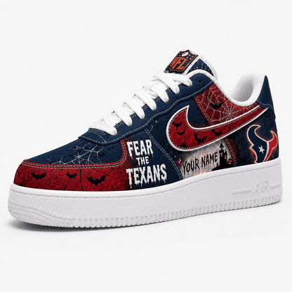 HT x Premium NFL Fear The Team Halloween AF1 Sneakers