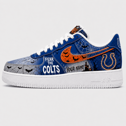 IC x Premium NFL Fear The Team Halloween AF1 Sneakers