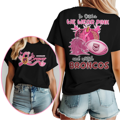 In October We Wear Pink And Watch BB Shirt